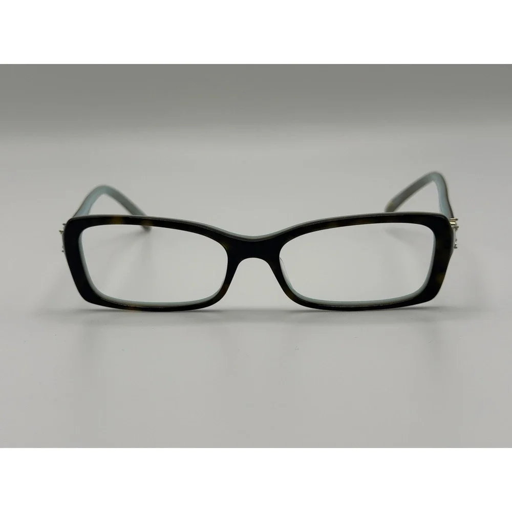 READ- Tiffany Co Eyeglasses Frames Only Womens Full Rim 53•16•140 Made in Italy